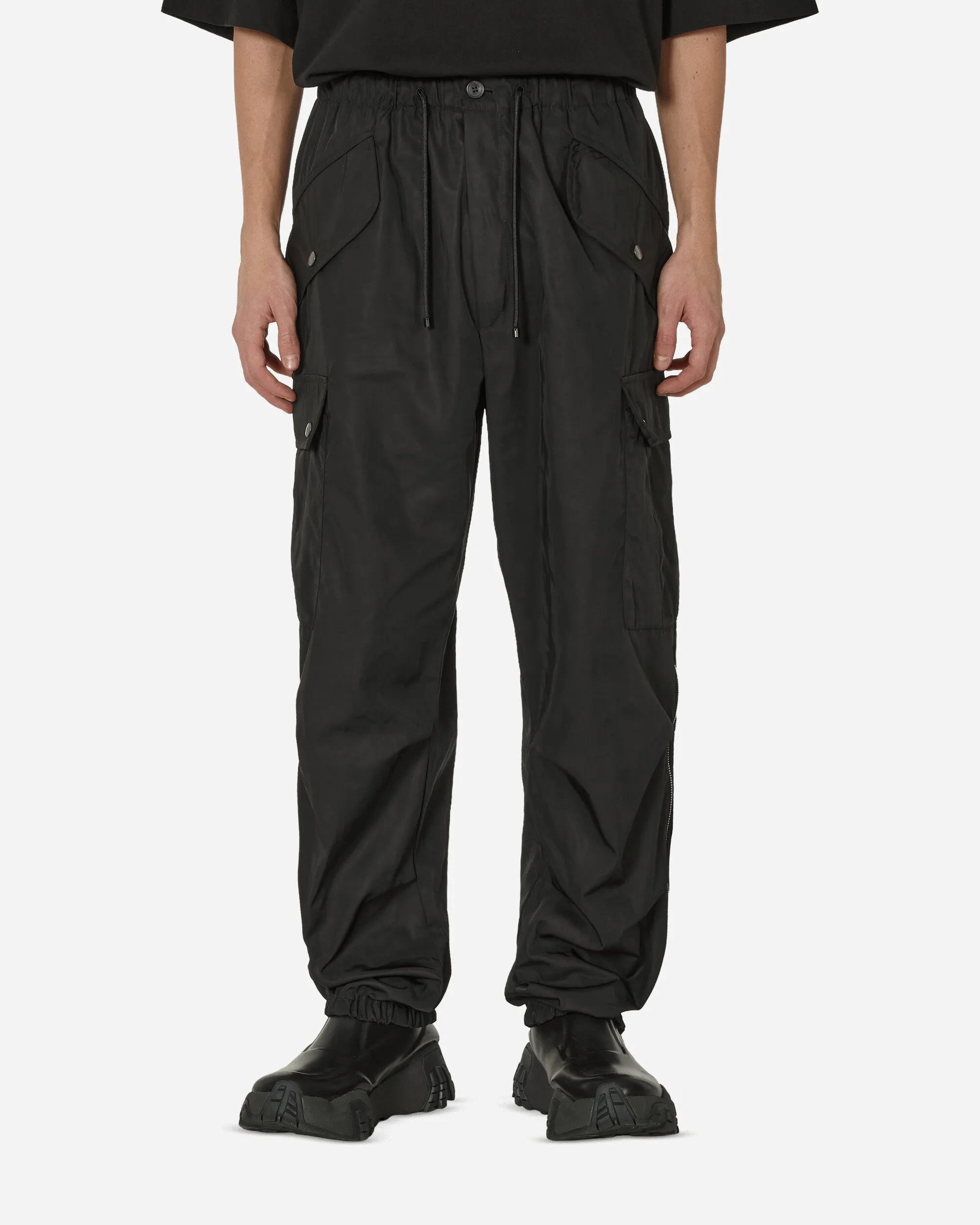 Loose Cargo Pants Black