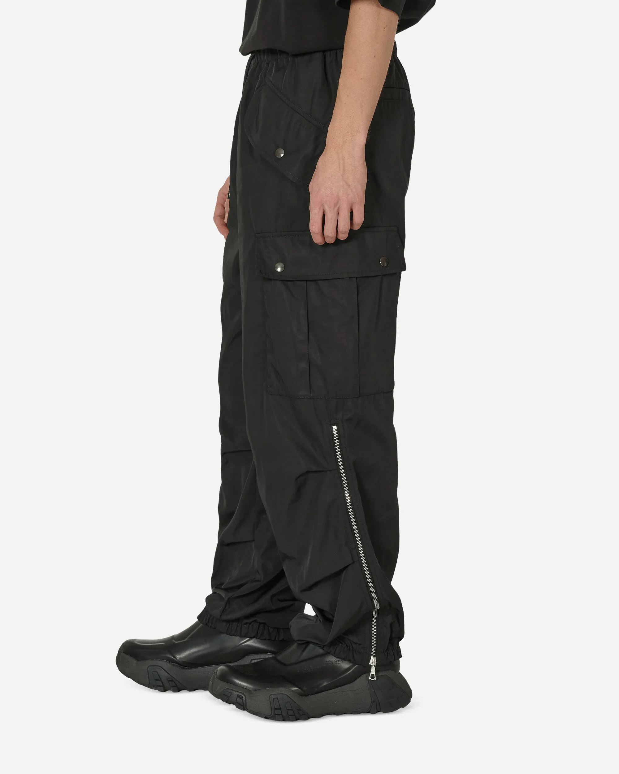 Loose Cargo Pants Black