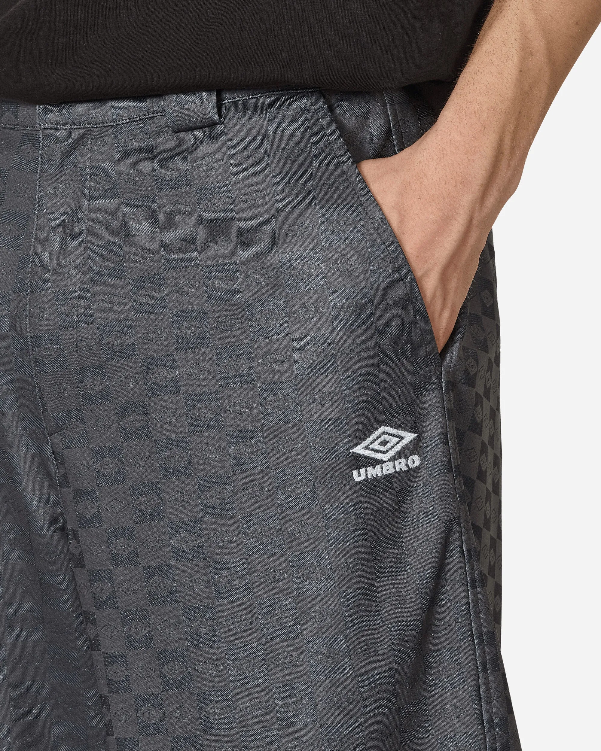 Loose Jacquard Shorts Dark Shadow