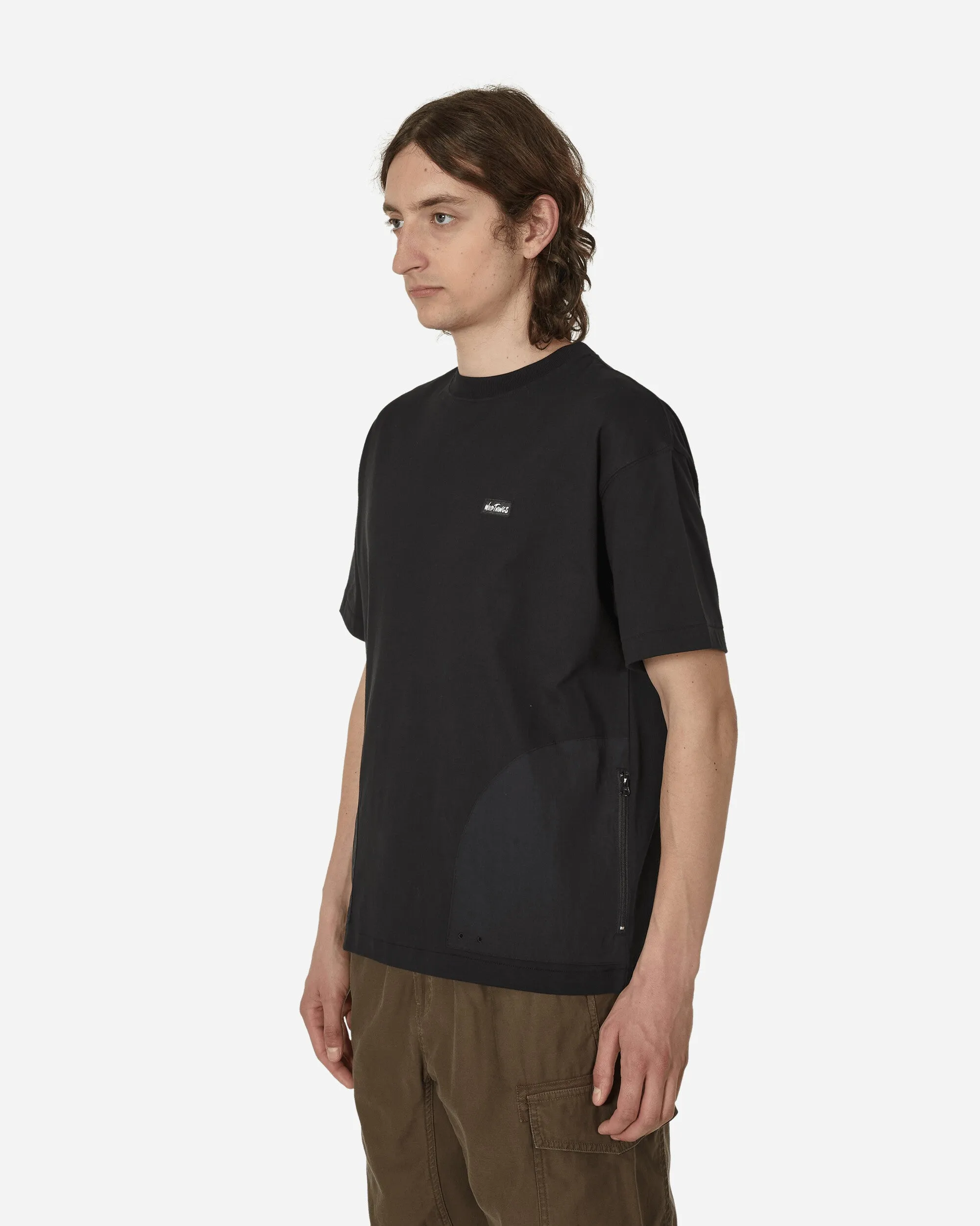 Low Pocket T-Shirt Black