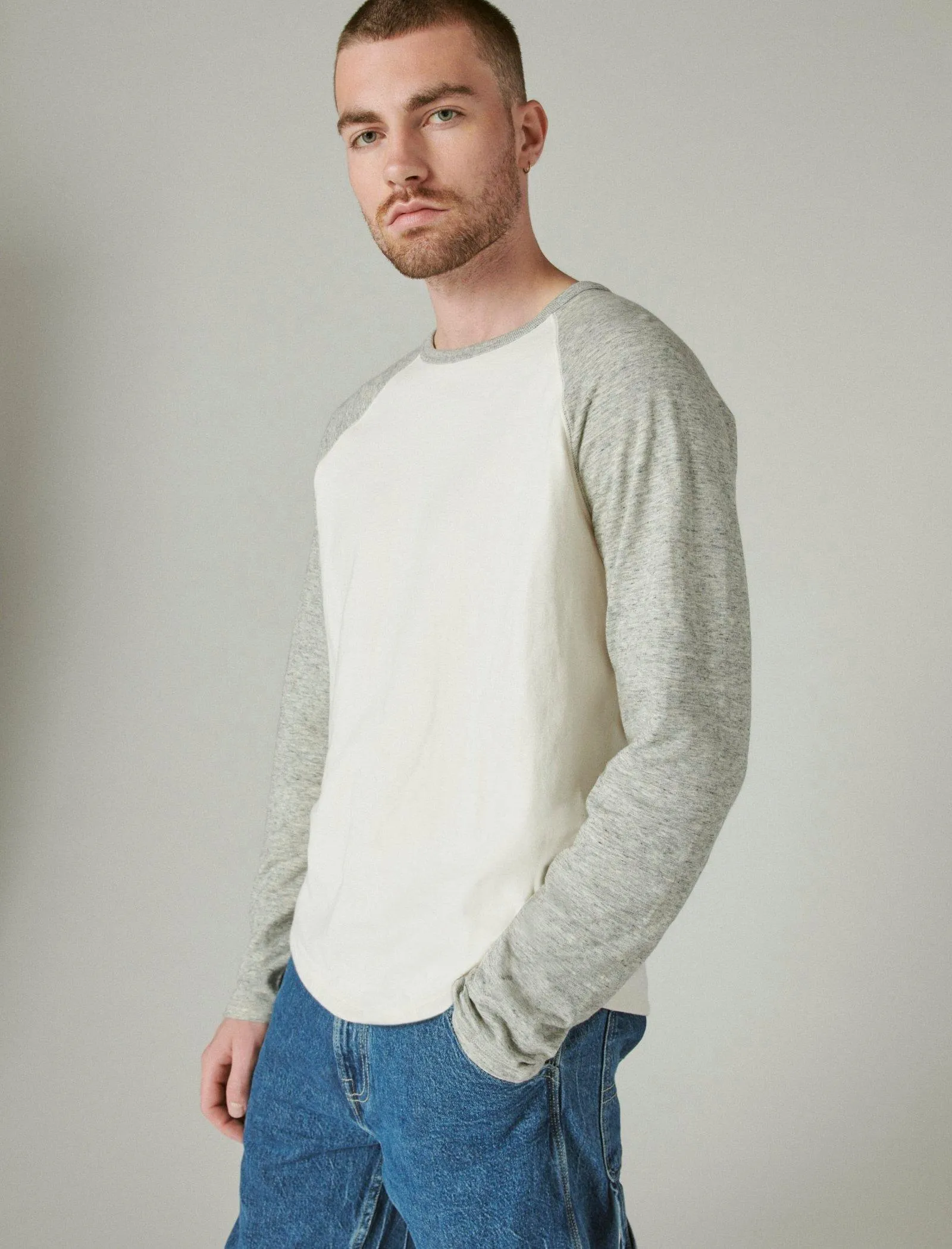 Lucky Brand Mens Duofold Baseball