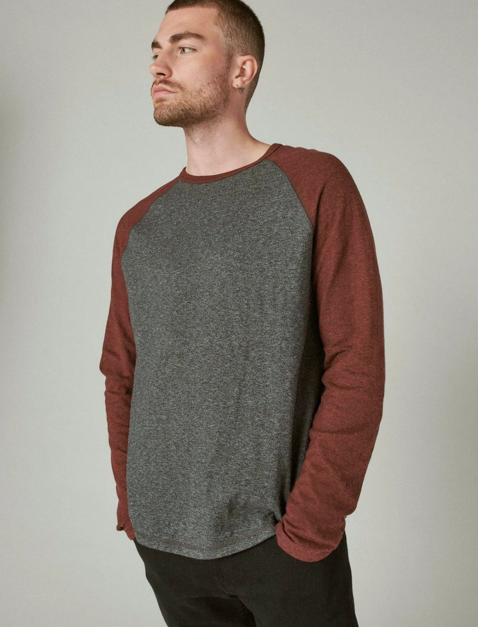 Lucky Brand Mens Duofold Baseball