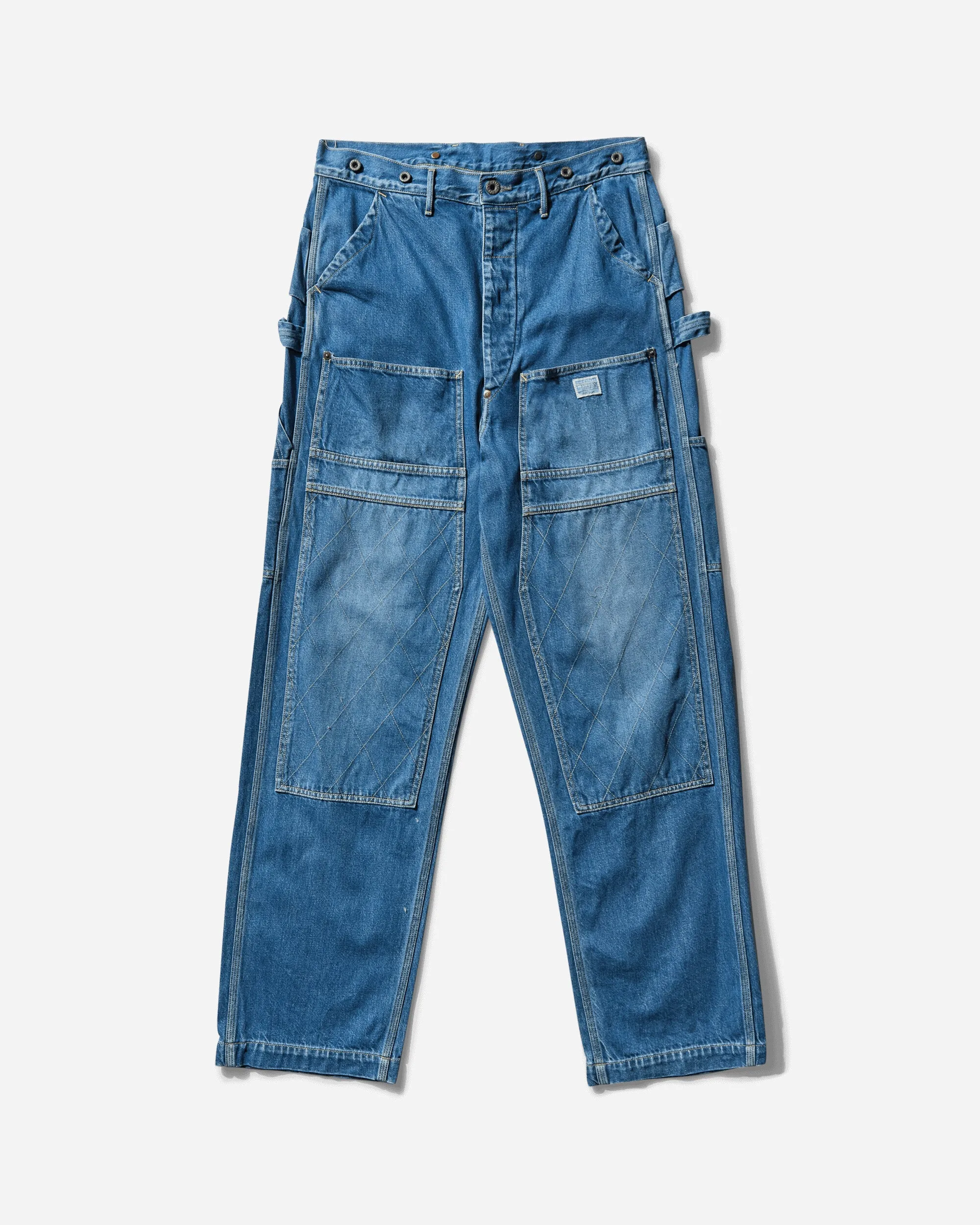 Men's 11.5oz Denim Lumber Pants (Processed) Blue