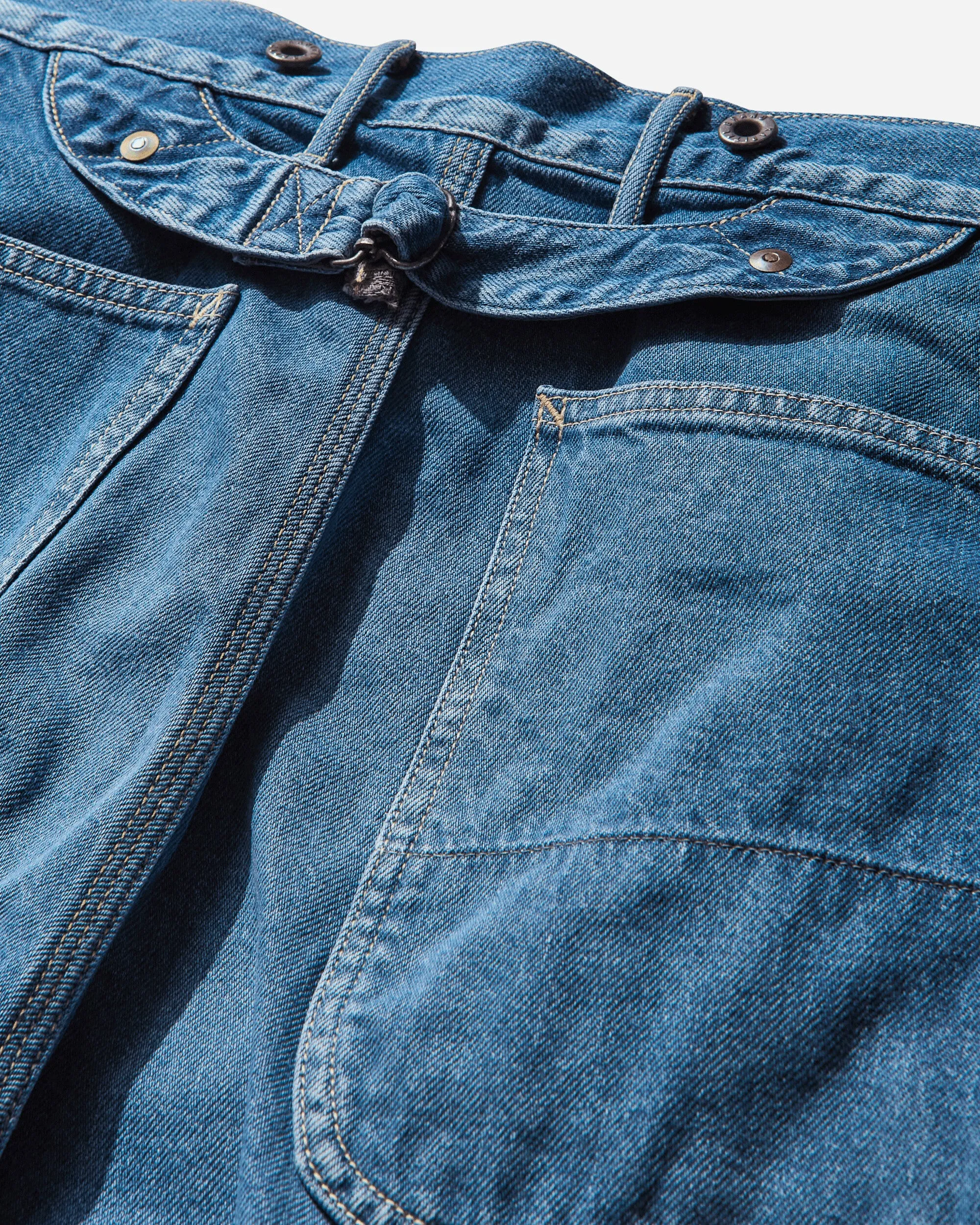 Men's 11.5oz Denim Lumber Pants (Processed) Blue