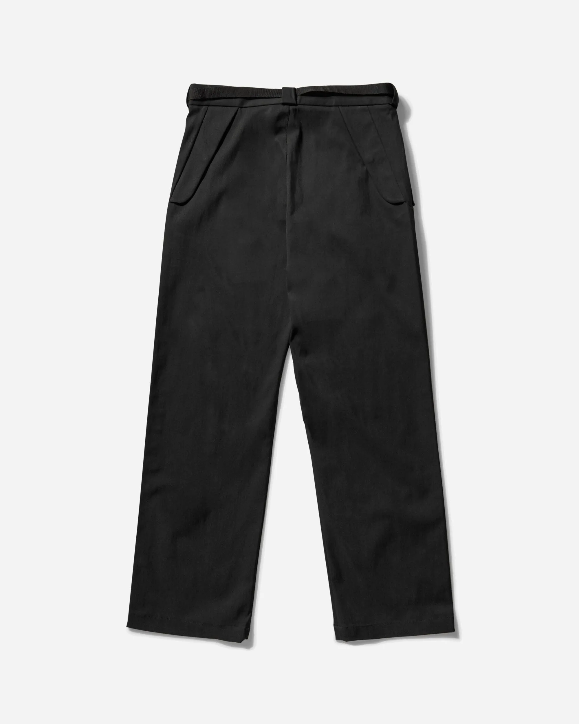 Men's Buckle Chino Pants Black