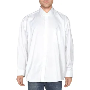 Mens Button-Down Collared Dress Shirt