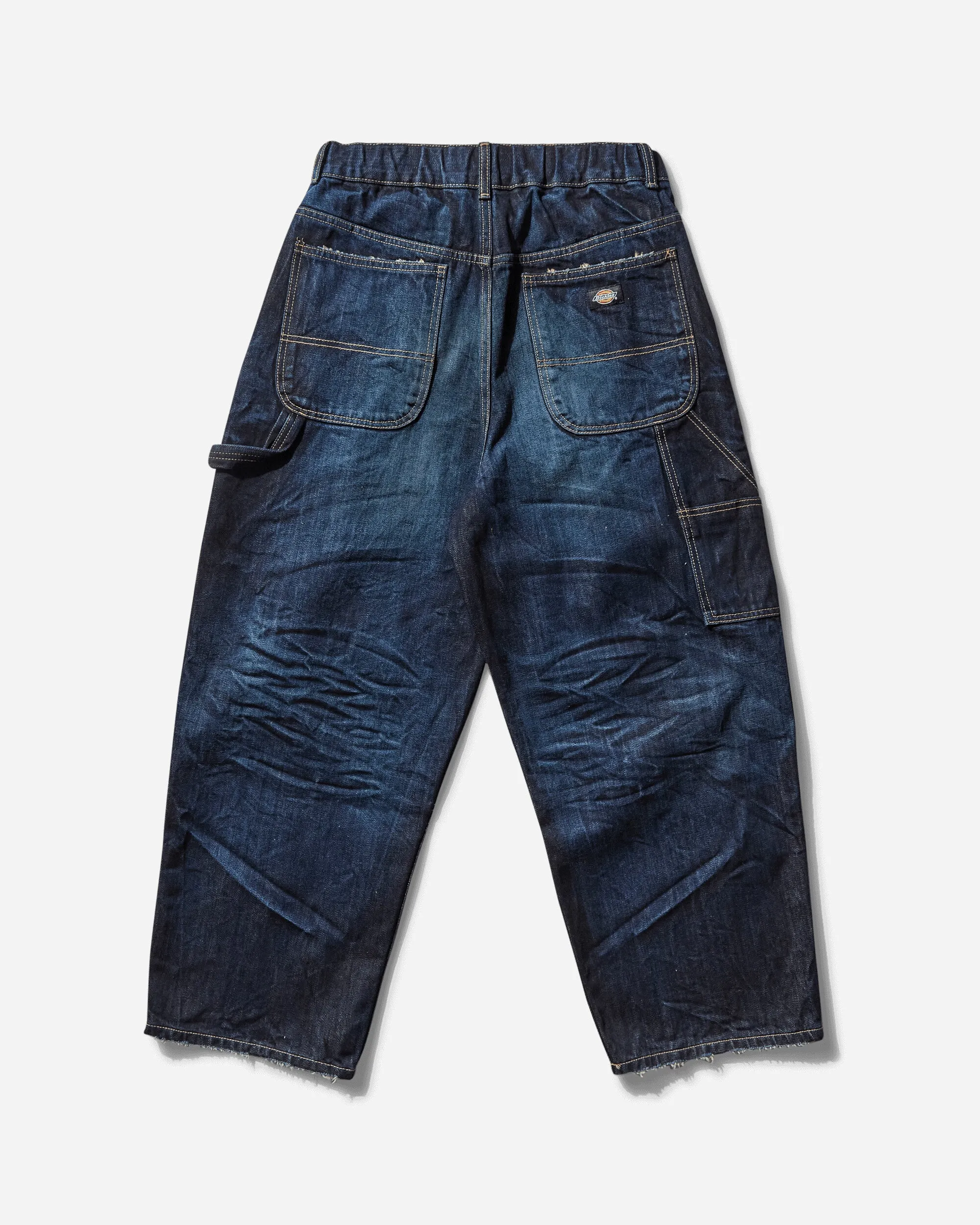 Men's Dickies Double Knee Denim Pants Blue