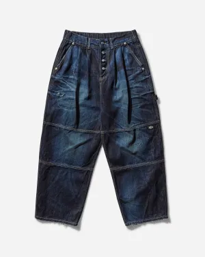 Men's Dickies Double Knee Denim Pants Blue