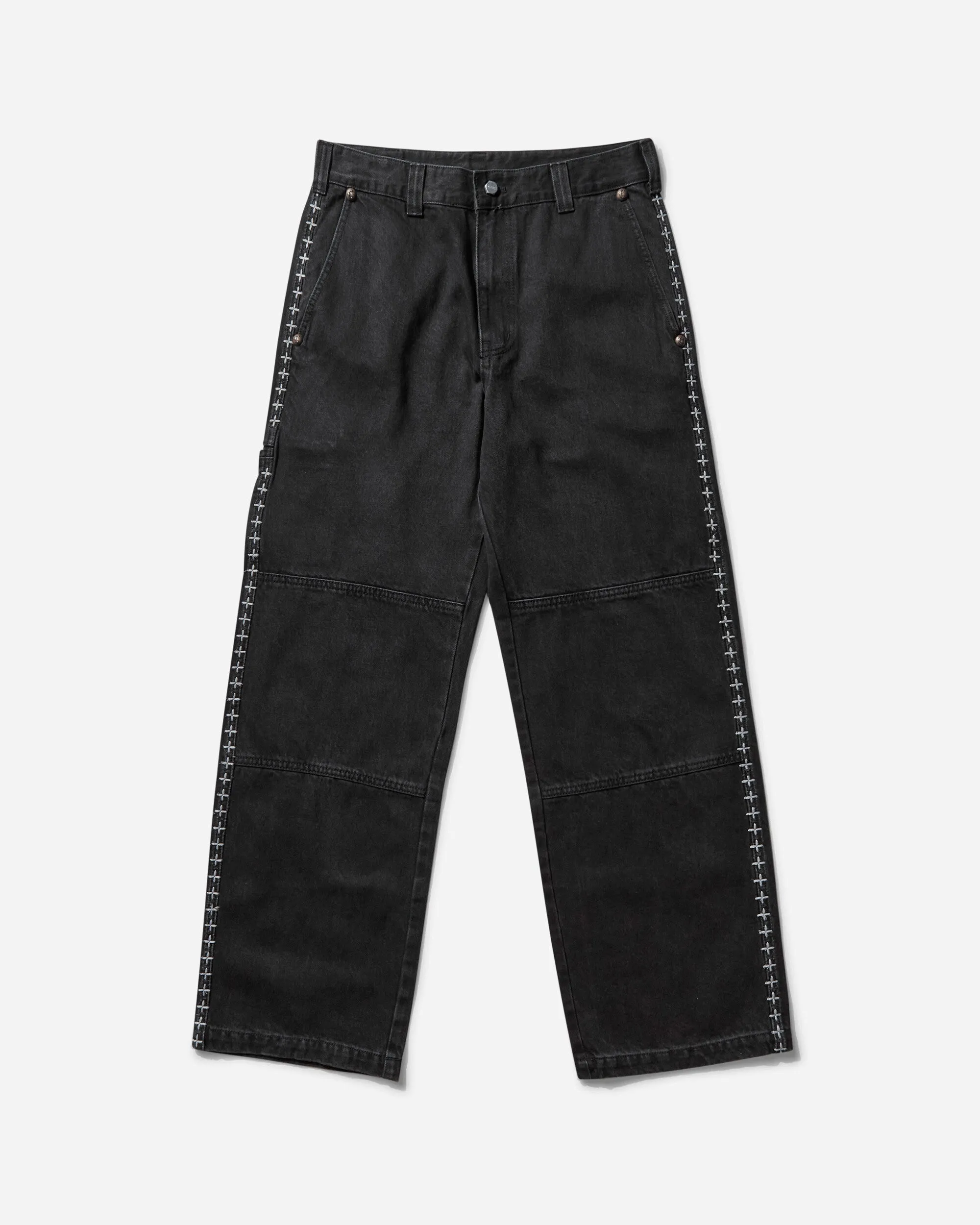 Men's Dickies Stitch Pants Black
