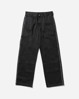 Men's Dickies Stitch Pants Black