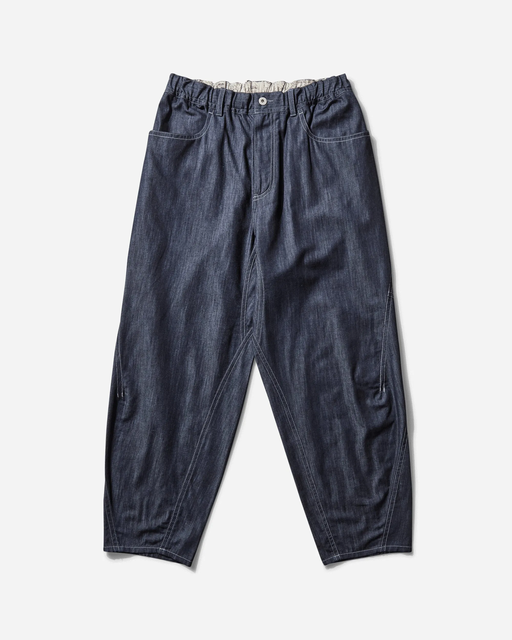 Men's Dry Easy Denim Wide Pants Navy