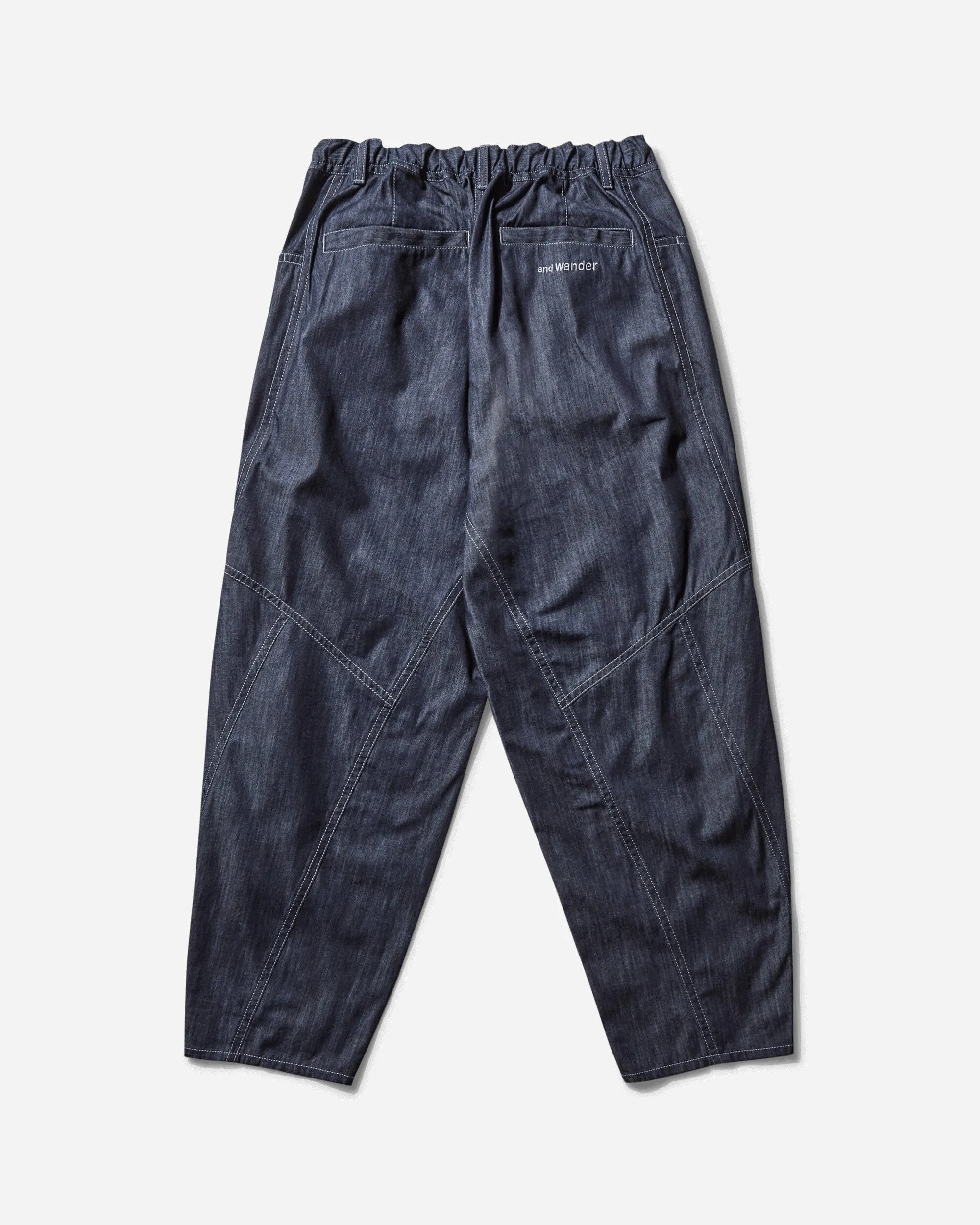 Men's Dry Easy Denim Wide Pants Navy