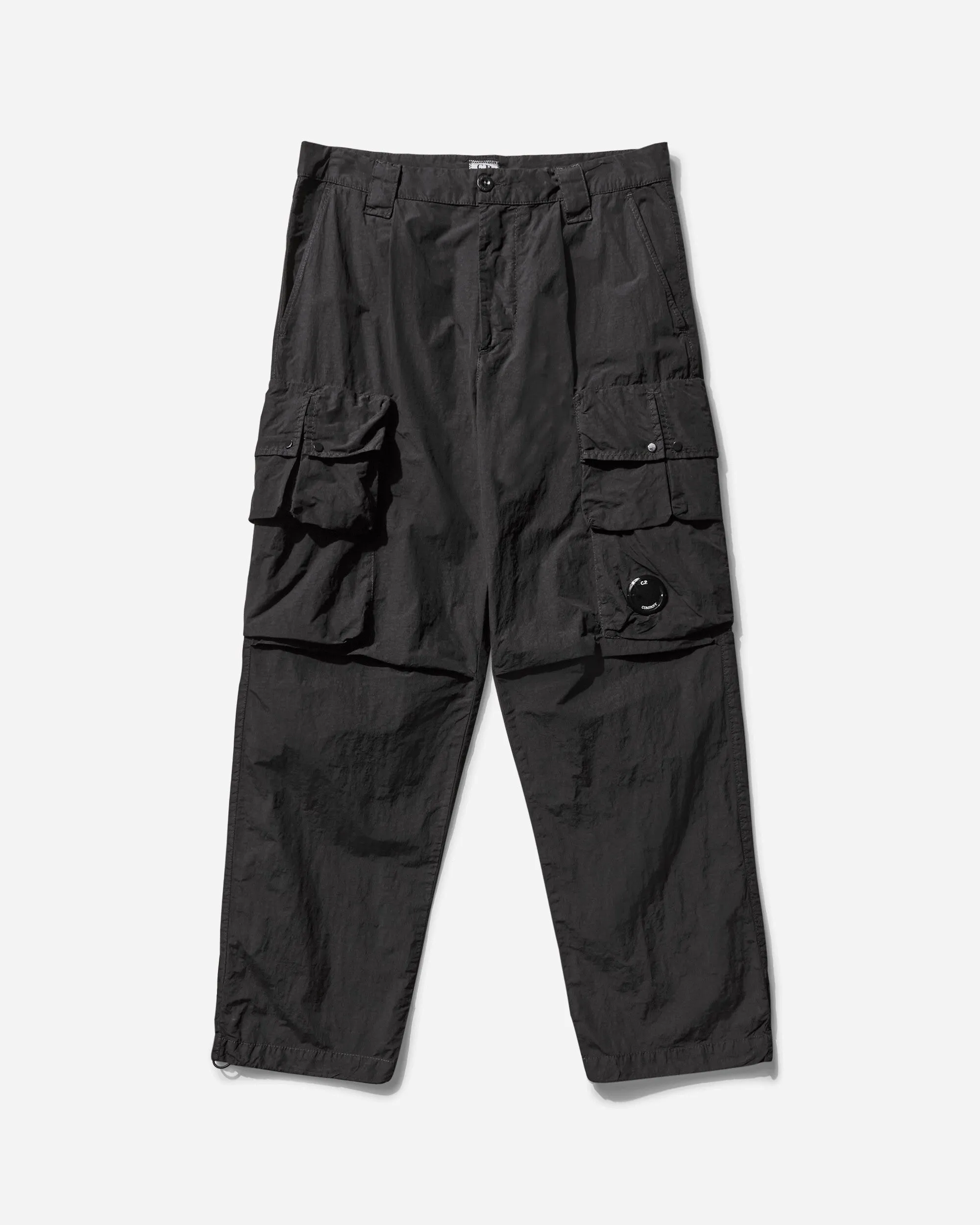 Men's Flatt Nylon Cargo Pants Black