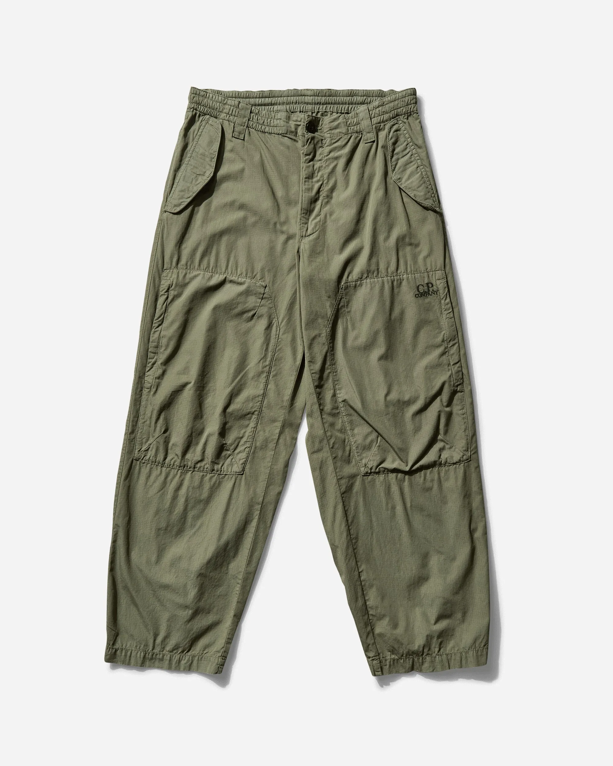 Men's Flatt Nylon Loose Pants Thyme