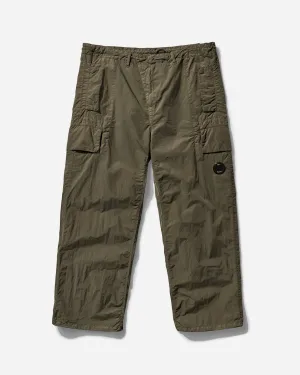 Men's Flatt Nylon Oversize Pants Ivy Green