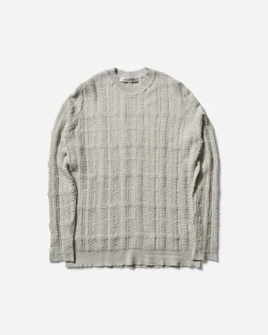 Men's Formal Roundneck Sweater Cloud Grey