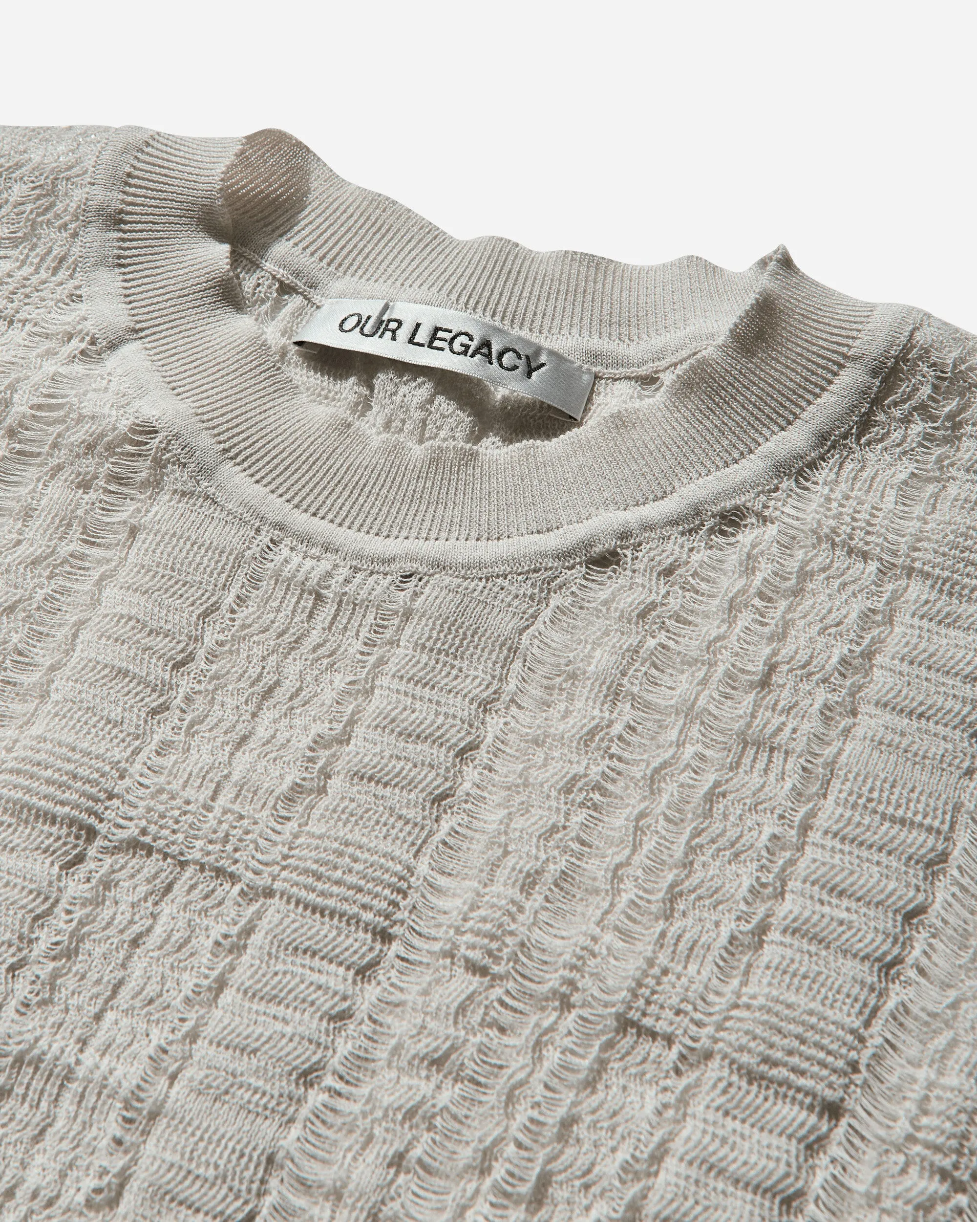 Men's Formal Roundneck Sweater Cloud Grey
