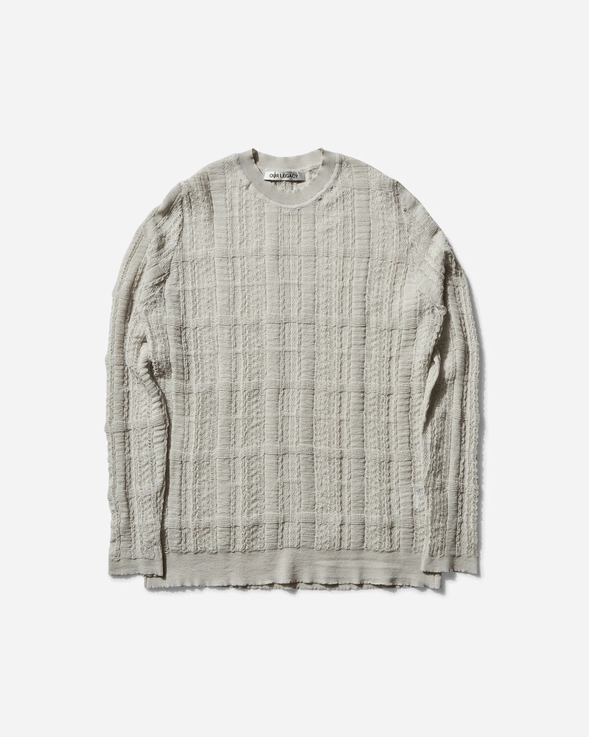 Men's Formal Roundneck Sweater Cloud Grey