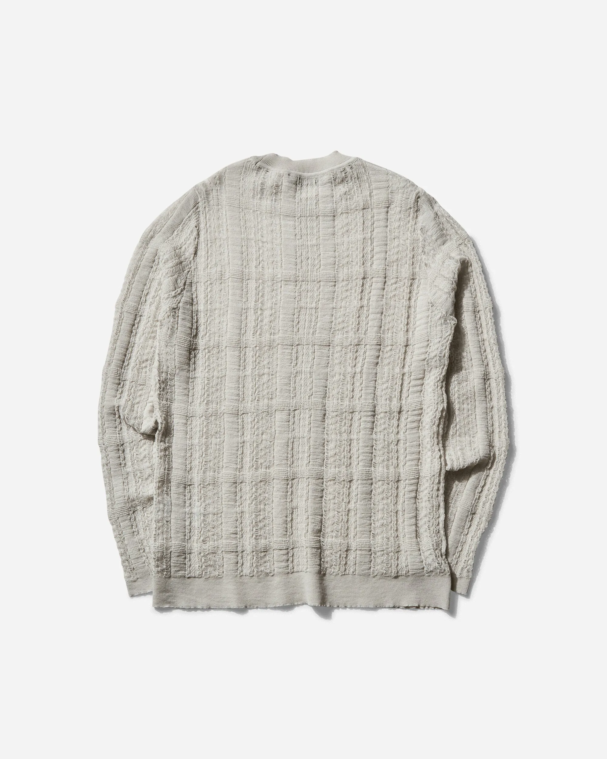 Men's Formal Roundneck Sweater Cloud Grey
