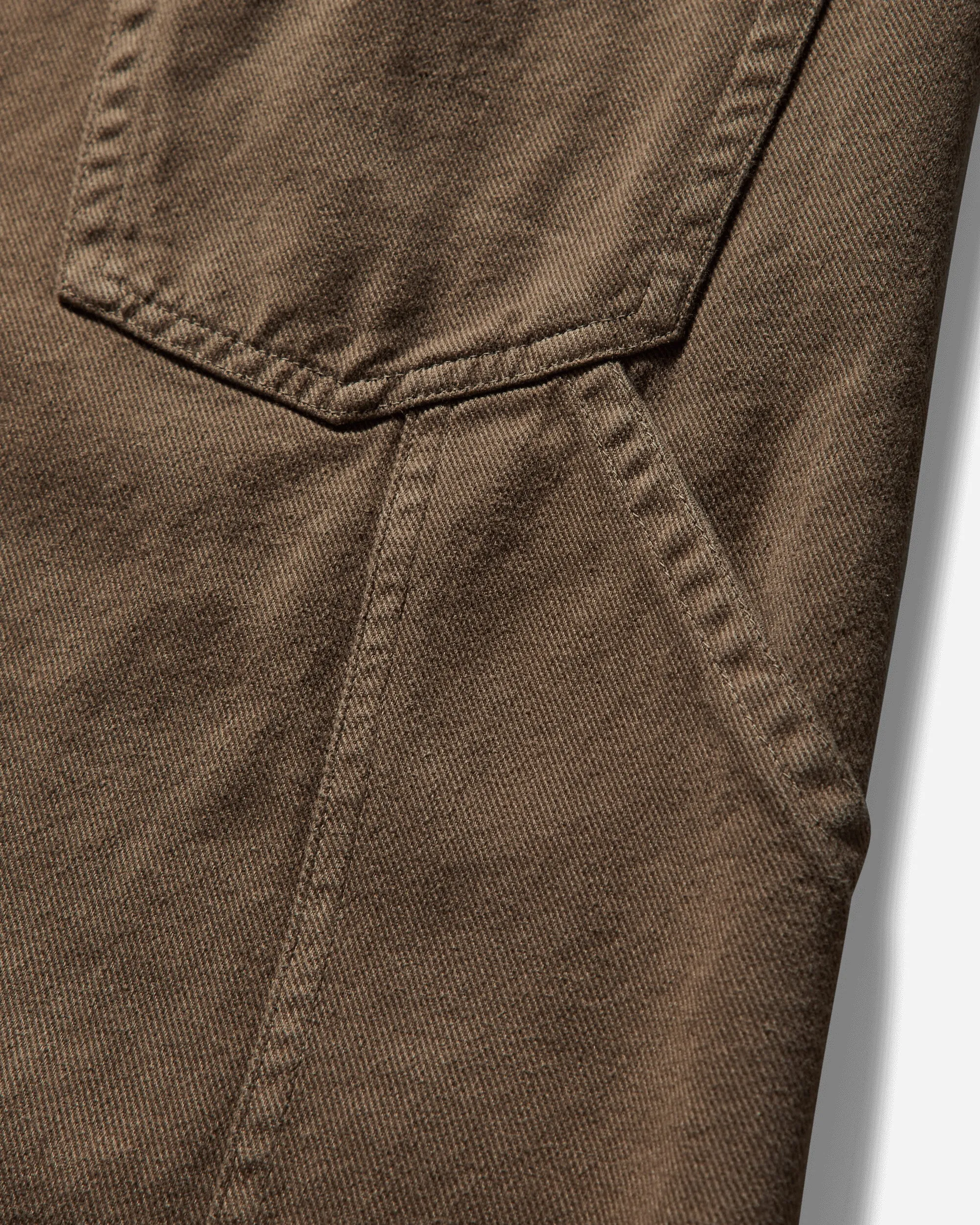Men's Garment Dyed Pants Taupe