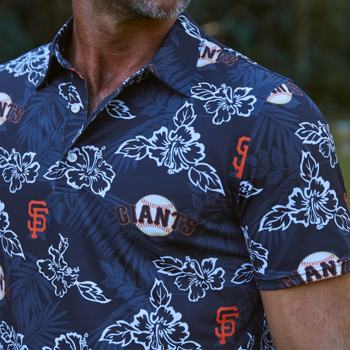 Men's Giants Pua Performance Polo