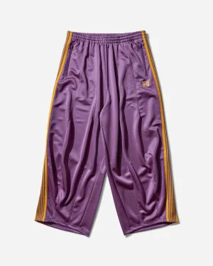 Men's HD Poly Smooth Track Pants Purple