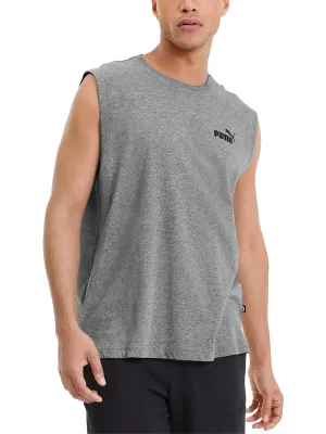 Mens Heathered Sleeveless T-Shirt