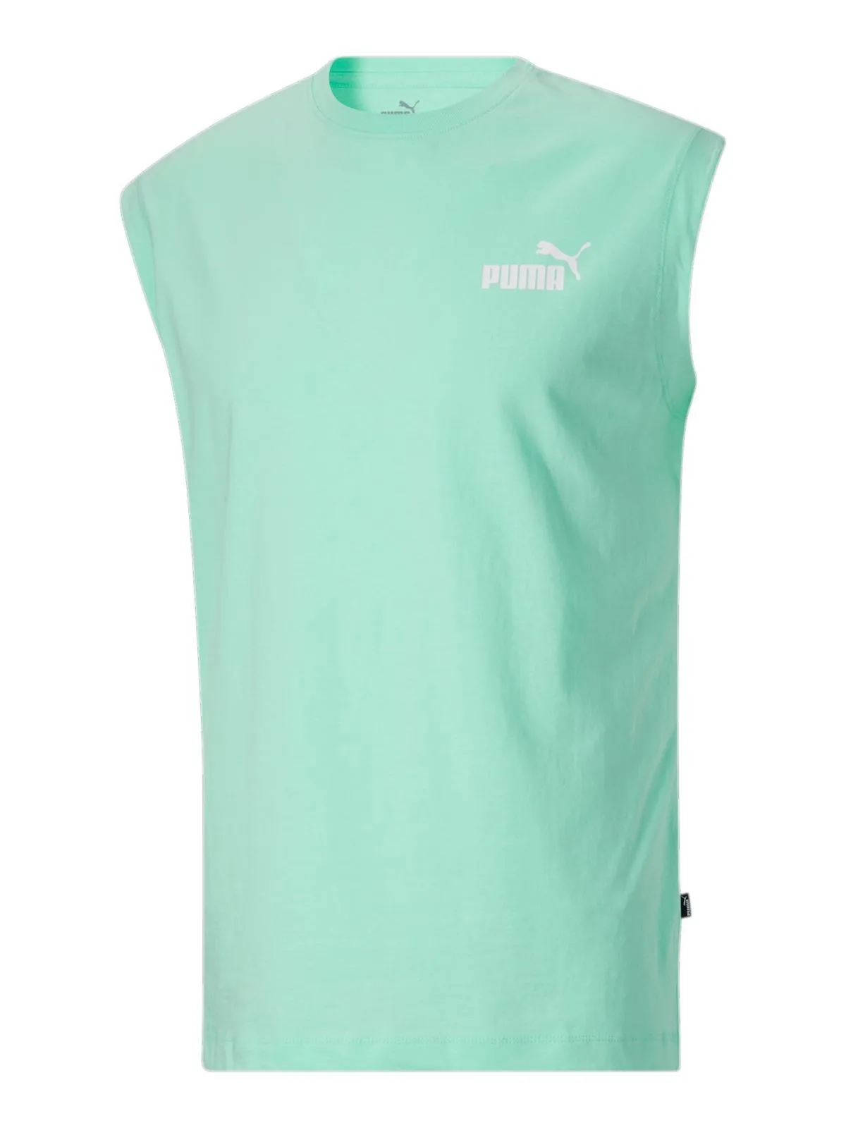 Mens Heathered Sleeveless T-Shirt