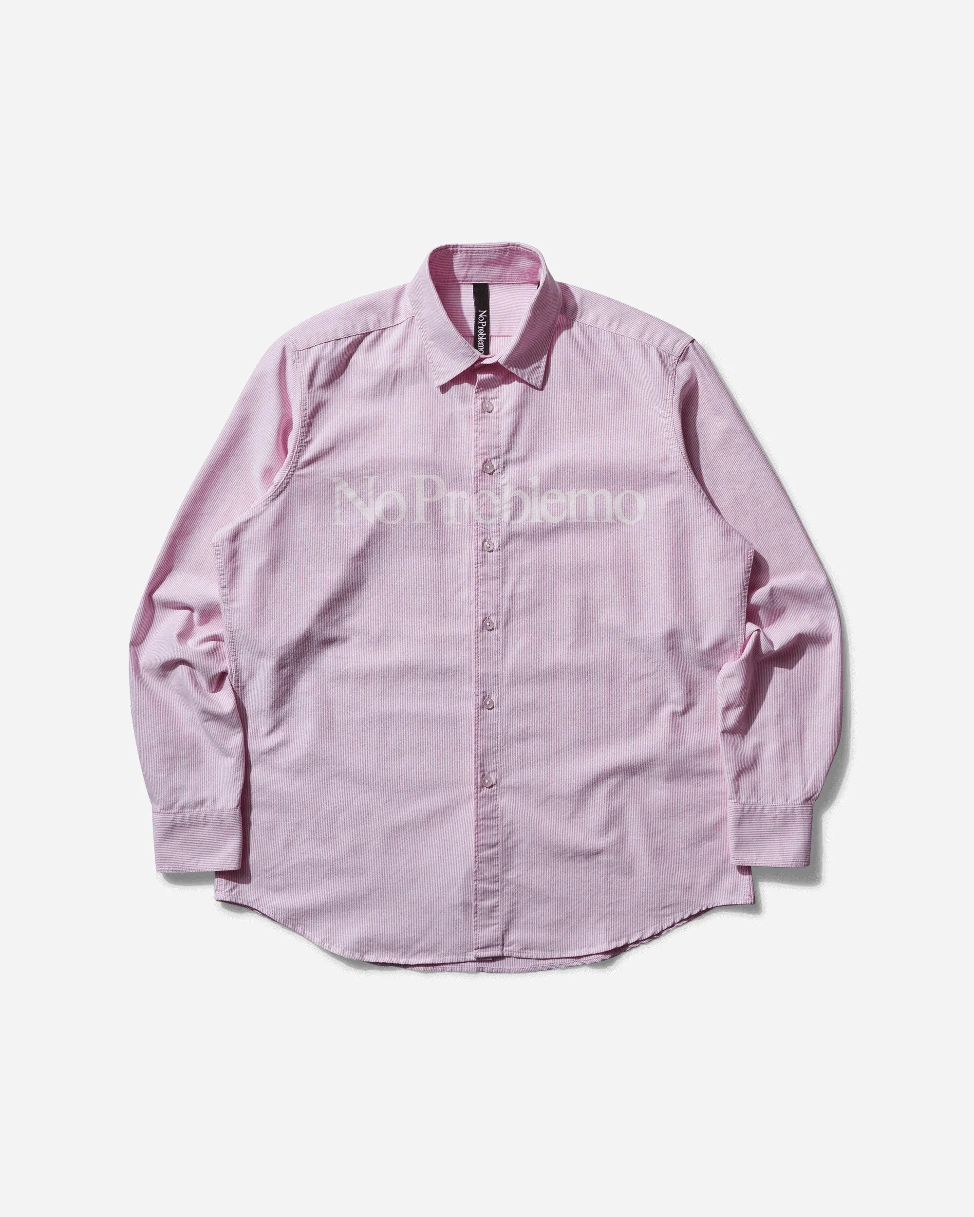 Men's Logo Stripe Shirt Red