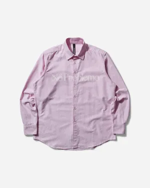 Men's Logo Stripe Shirt Red