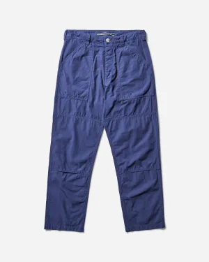 Men's Marina Organic Cotton Tela Trousers Blue Marine