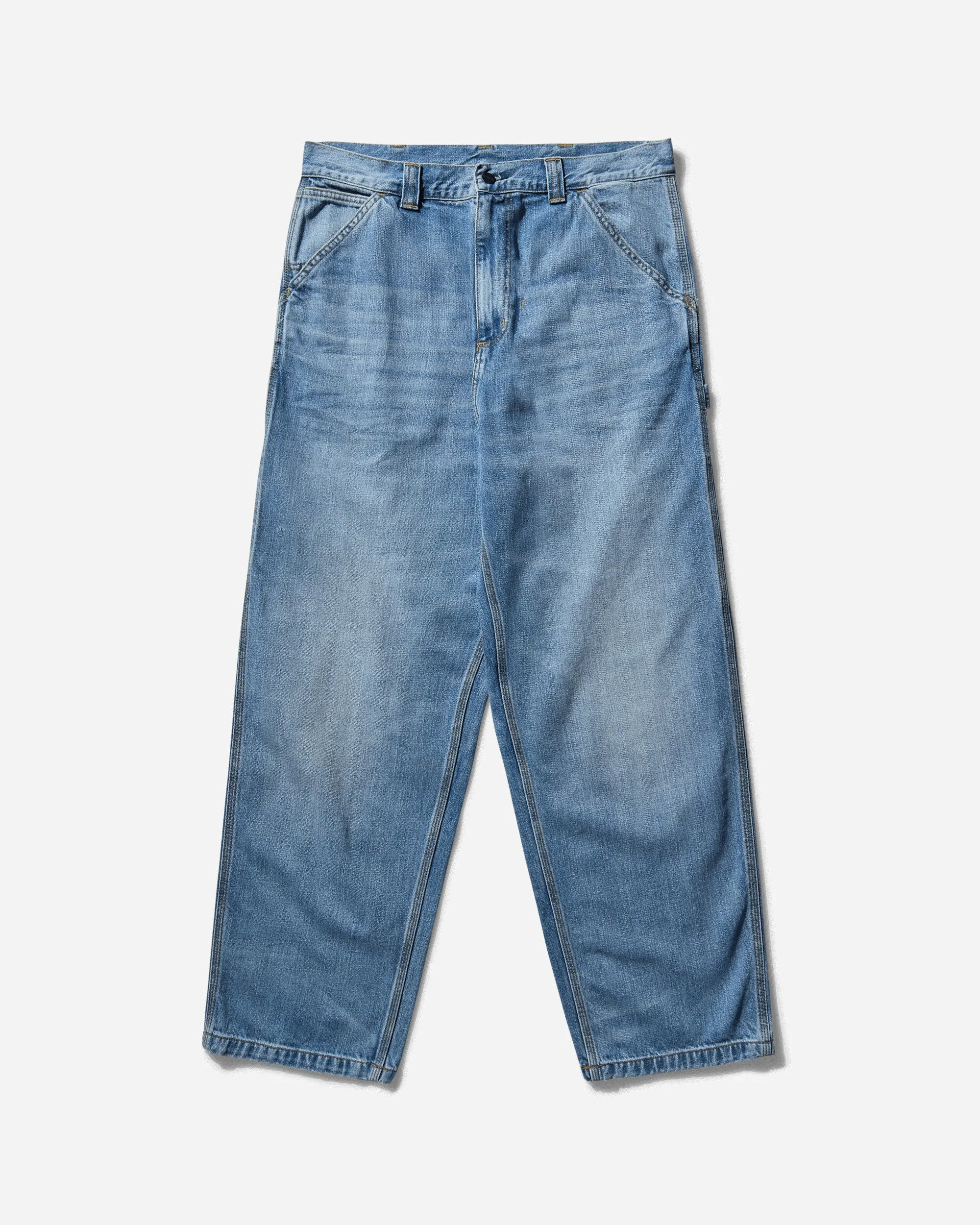 Men's OG Single Knee Pants Blue (Burst Washed)