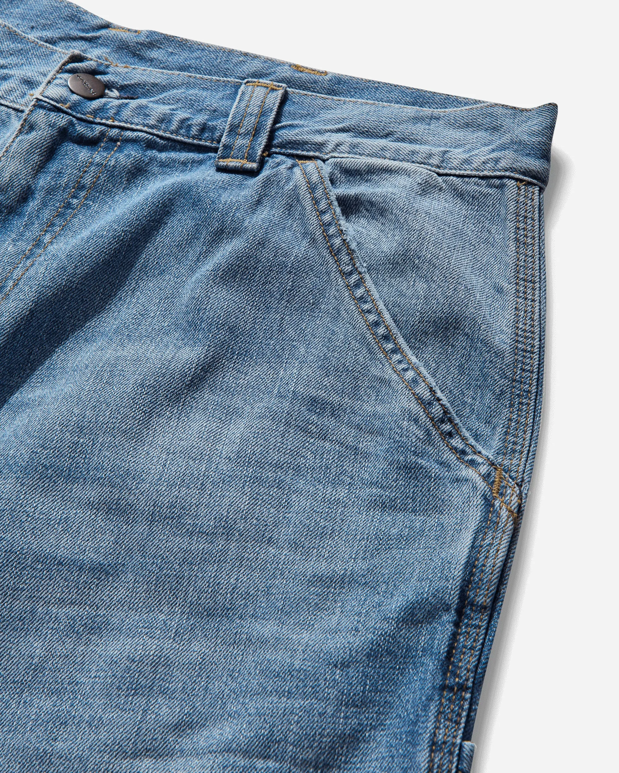 Men's OG Single Knee Pants Blue (Burst Washed)