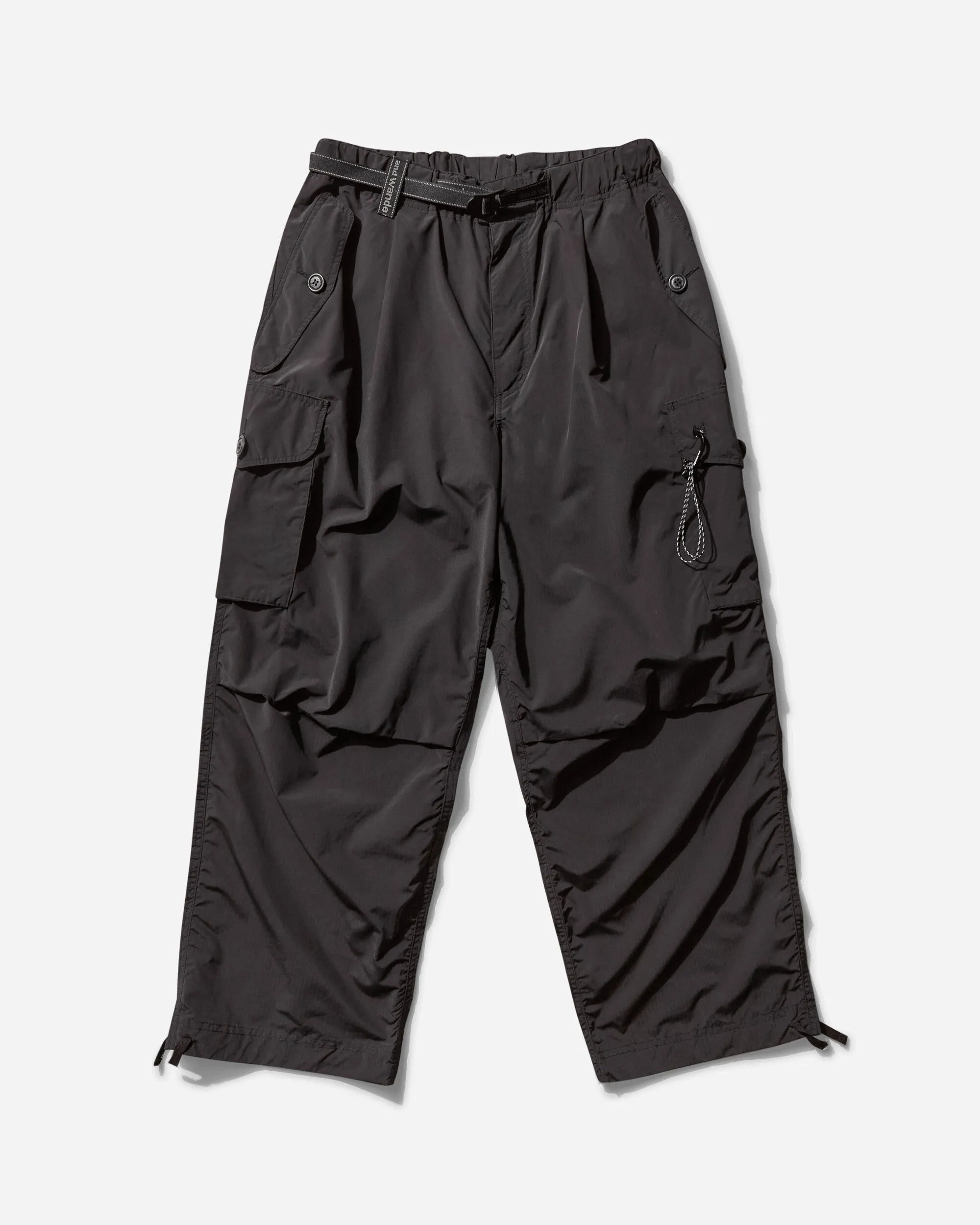Men's Oversized Cargo Pants Black