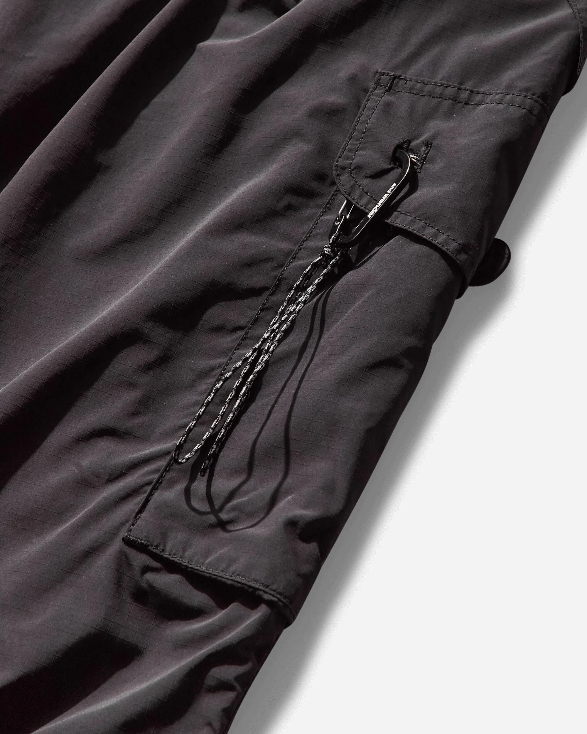 Men's Oversized Cargo Pants Black