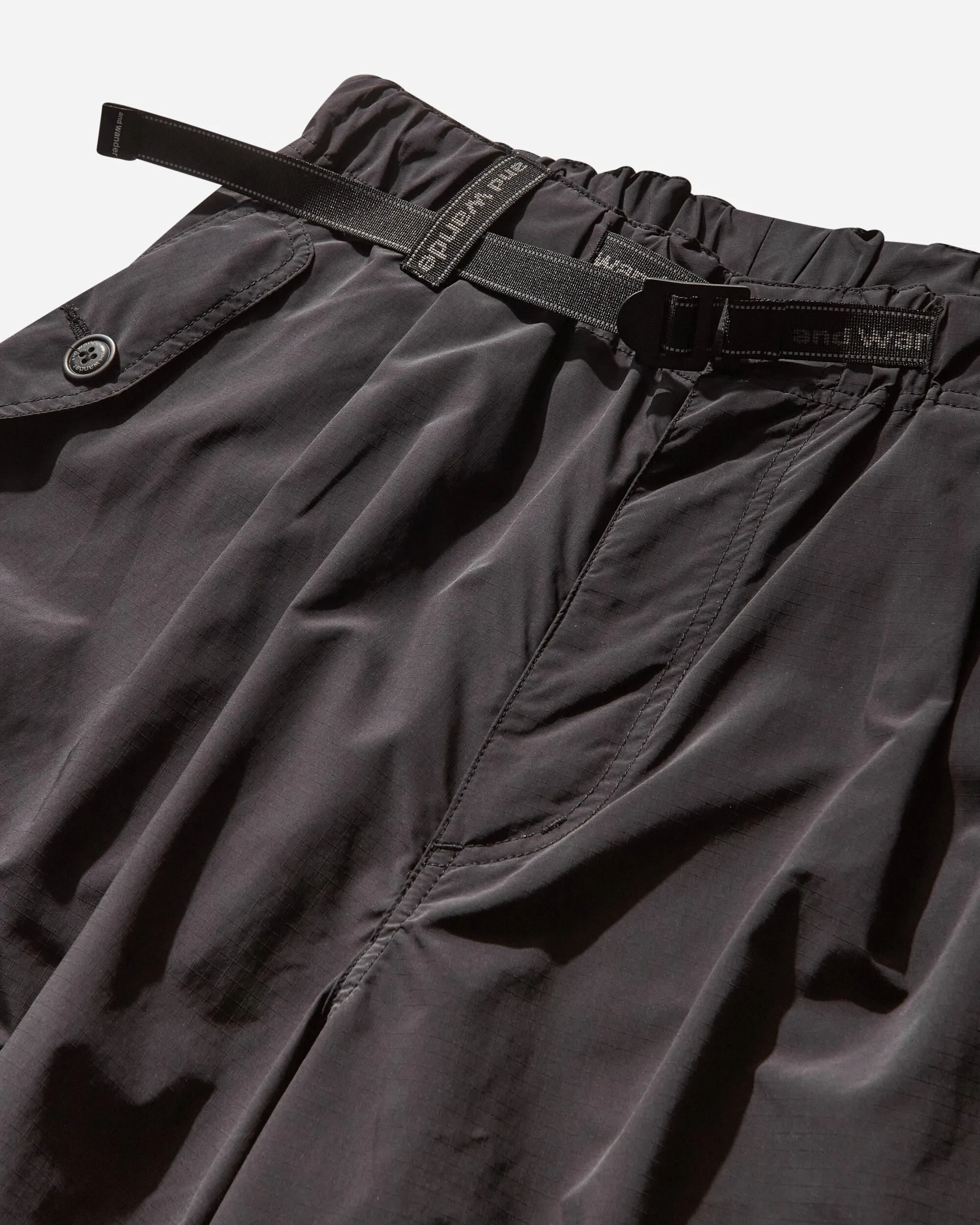 Men's Oversized Cargo Pants Black