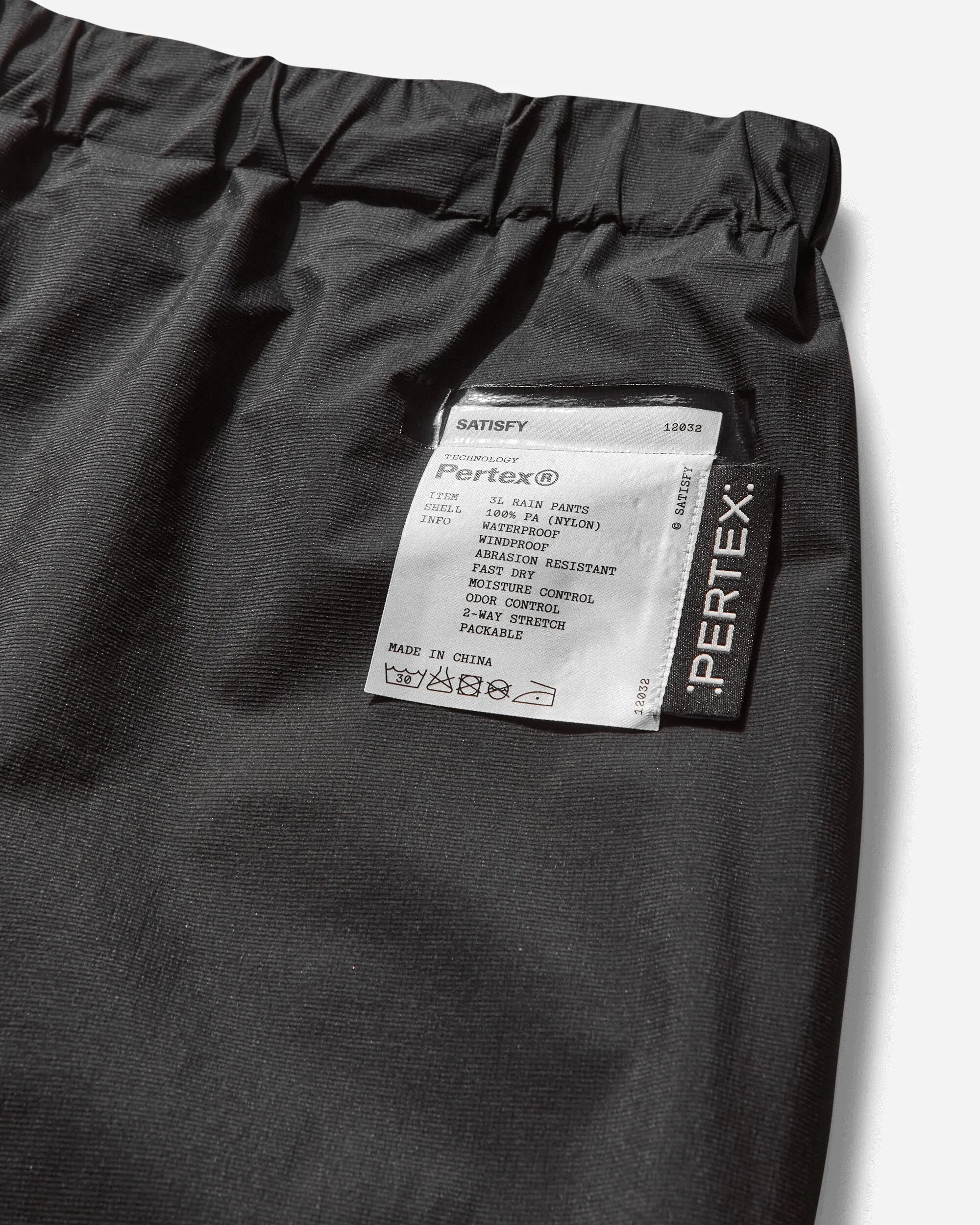 Men's Pertex 3L Rain Pants Black