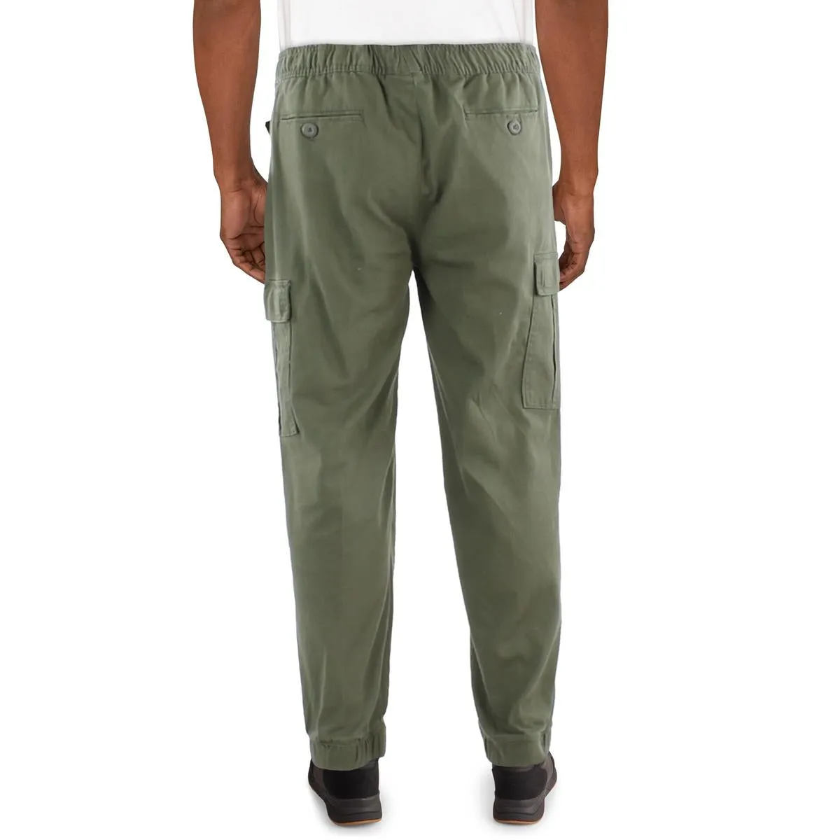 Mens Pocket Cotton Jogger Pants