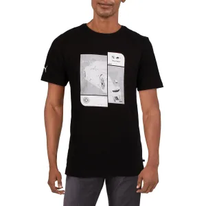 Mens Printed Cotton Graphic T-Shirt