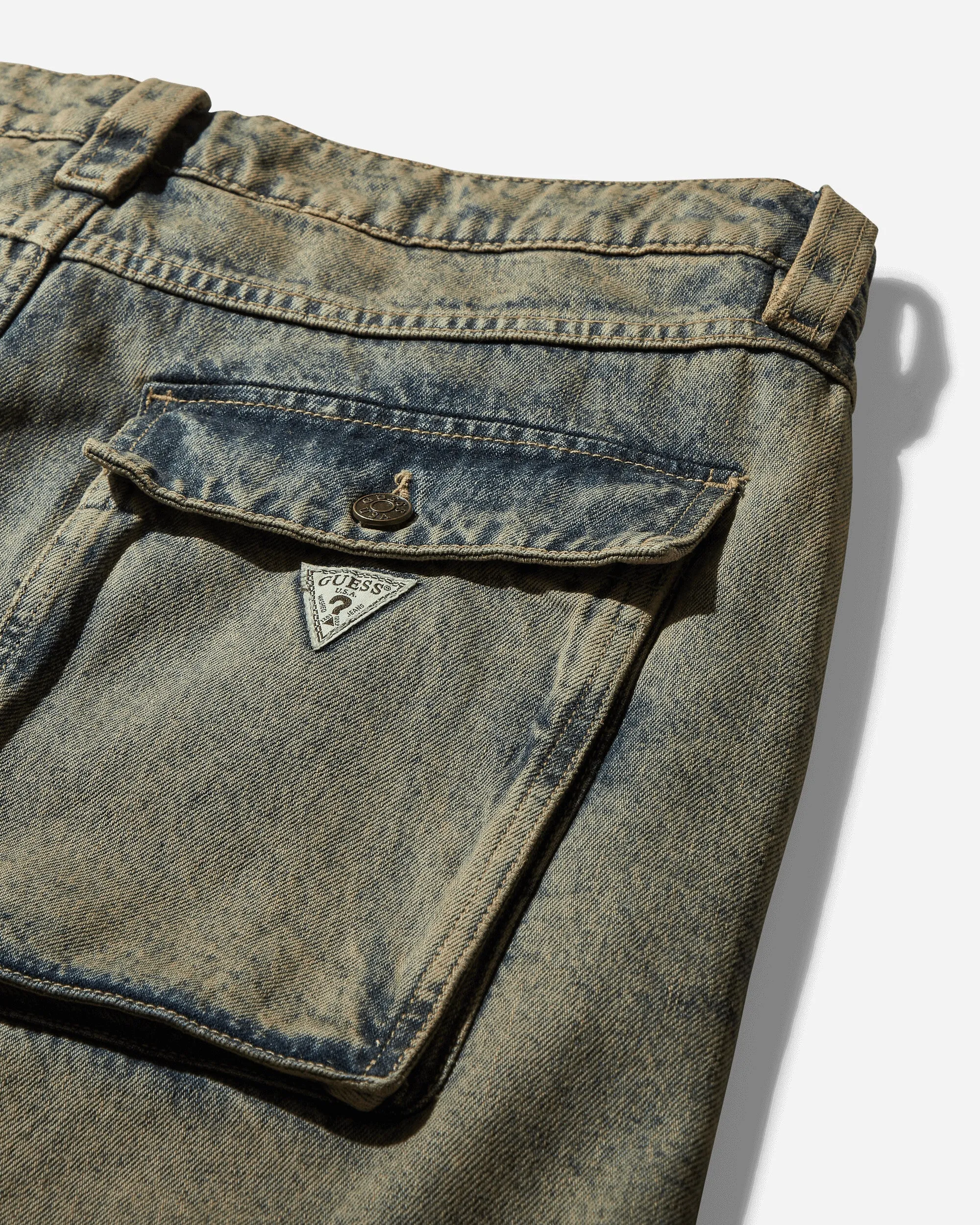 Men's Relaxed Flannel Pants Coated Heavy Stone Washed