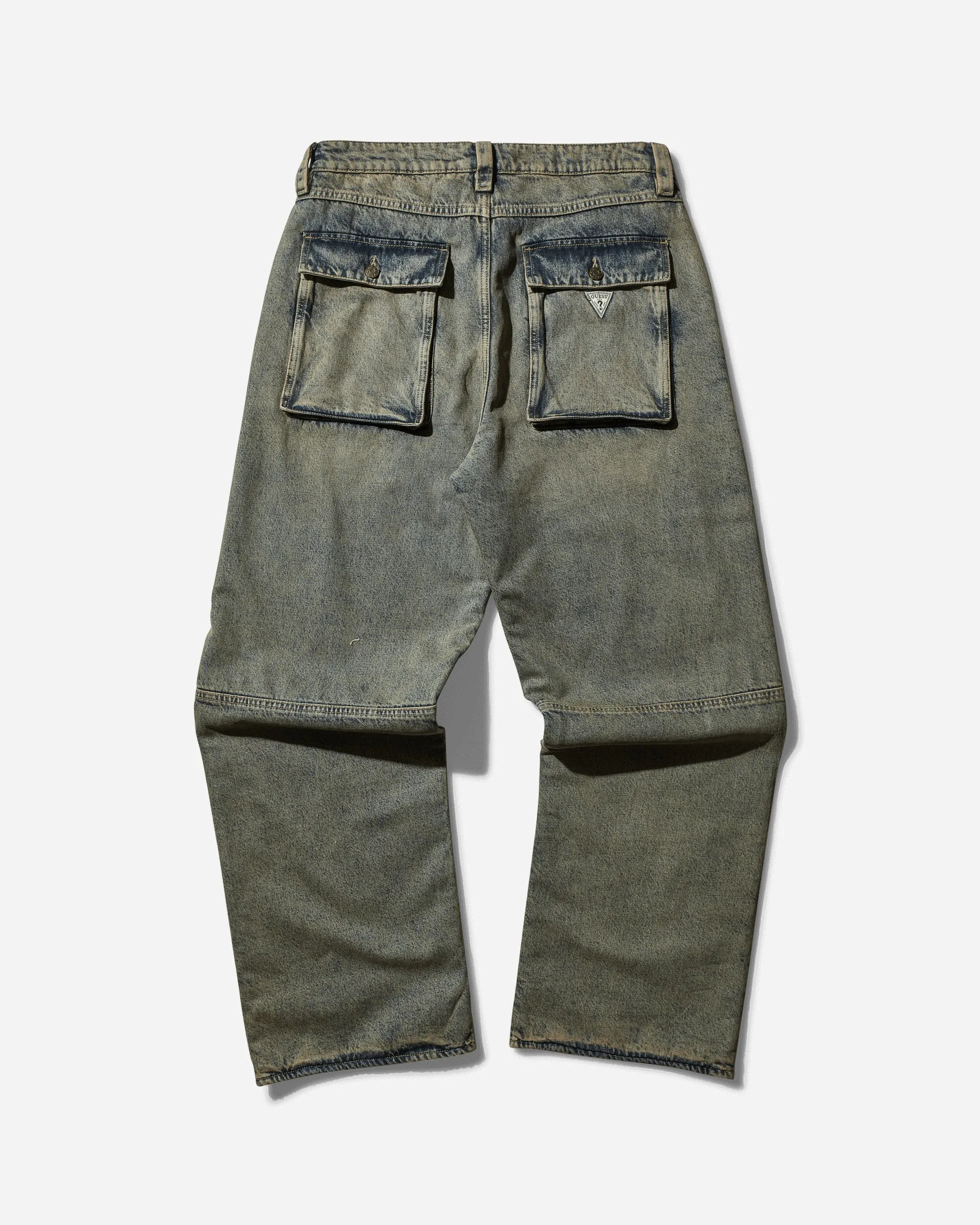 Men's Relaxed Flannel Pants Coated Heavy Stone Washed