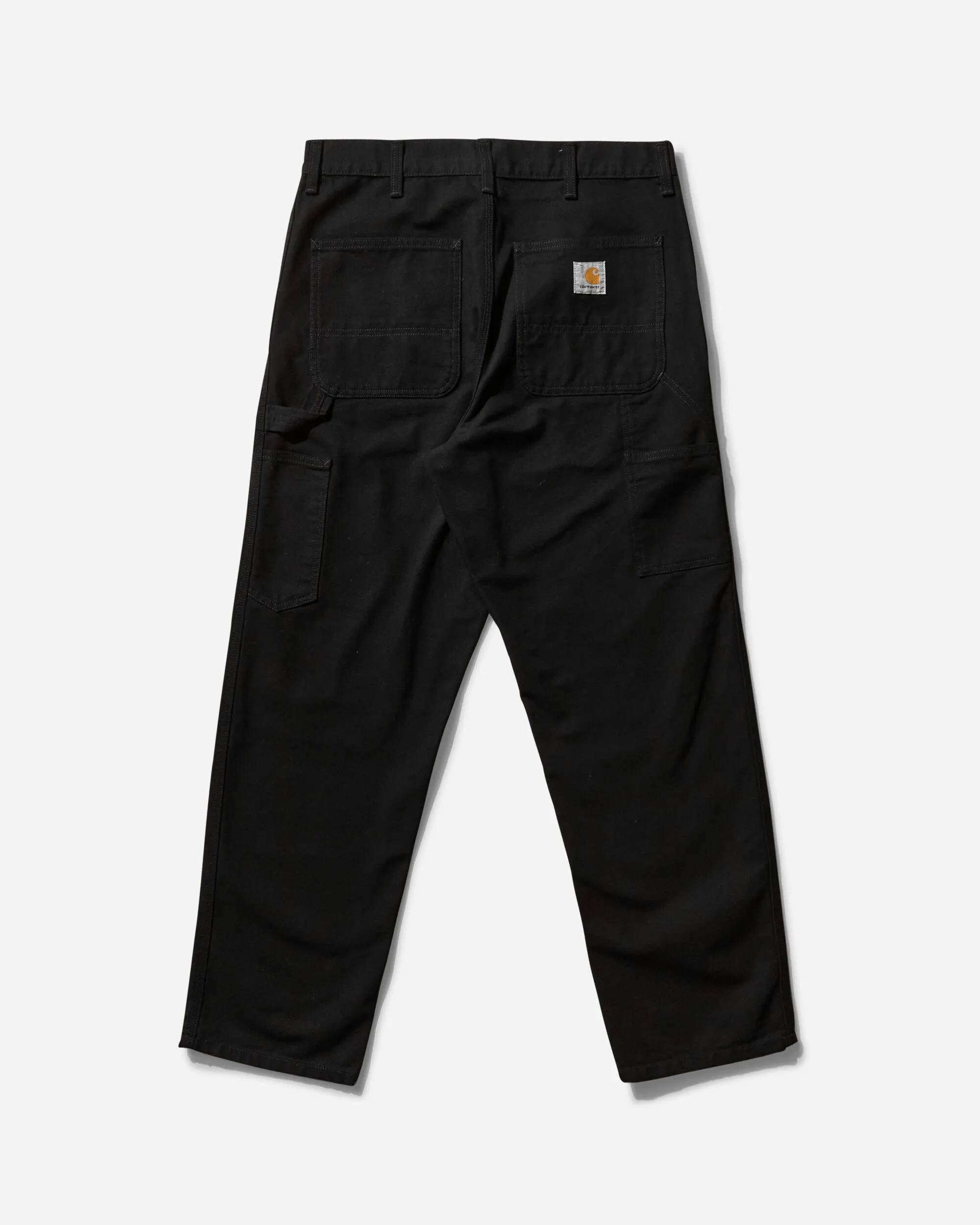 Men's Single Knee Pants Black (Rinsed)