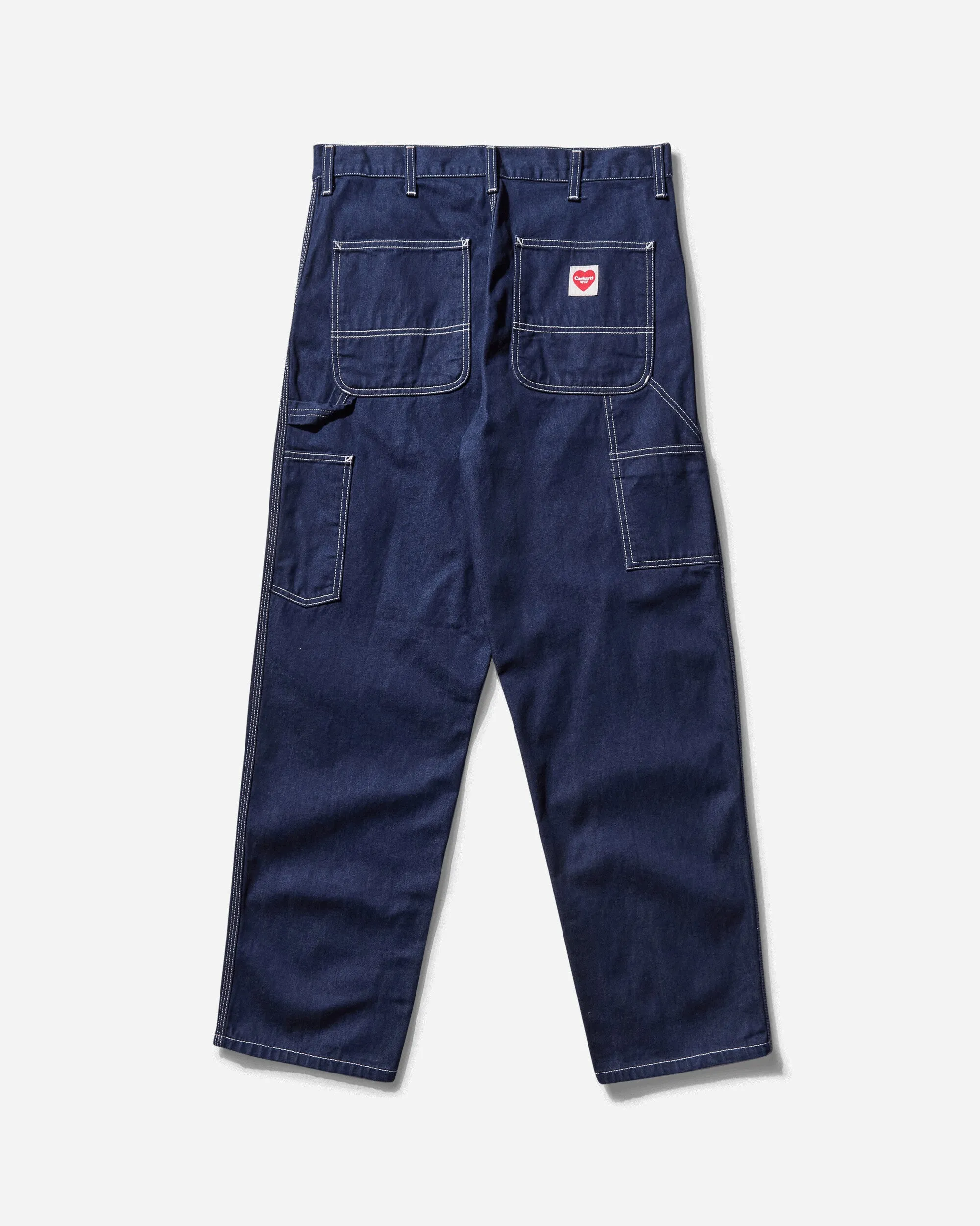 Men's Single Knee Pants Blue (Rinsed)