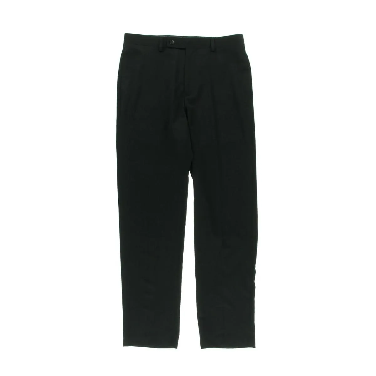 Mens Slim Fit Flat Front Dress Pants