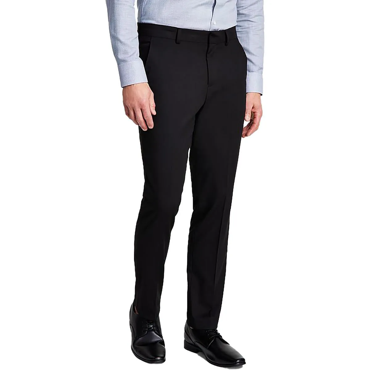 Mens Slim Fit Office Dress Pants