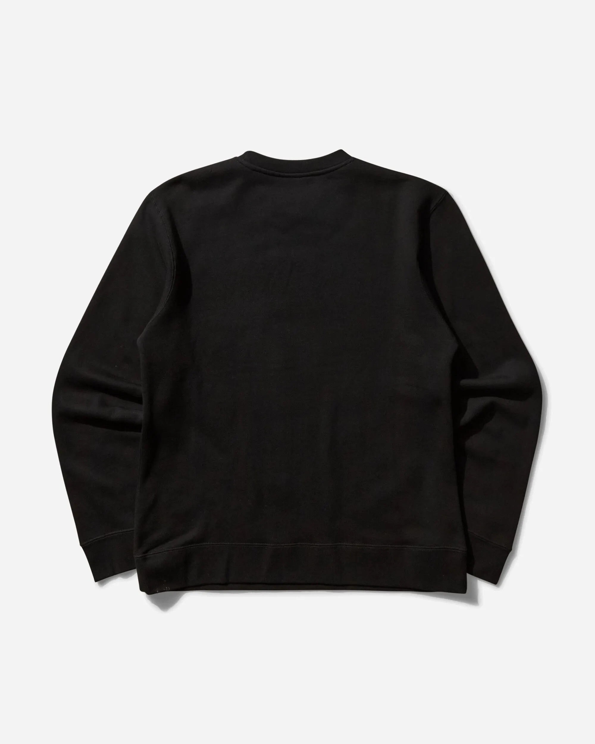 Men's Smiley Jesus Crewneck Sweatshirt Black