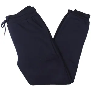 Mens Stretchy ribbed trim Jogger Pants