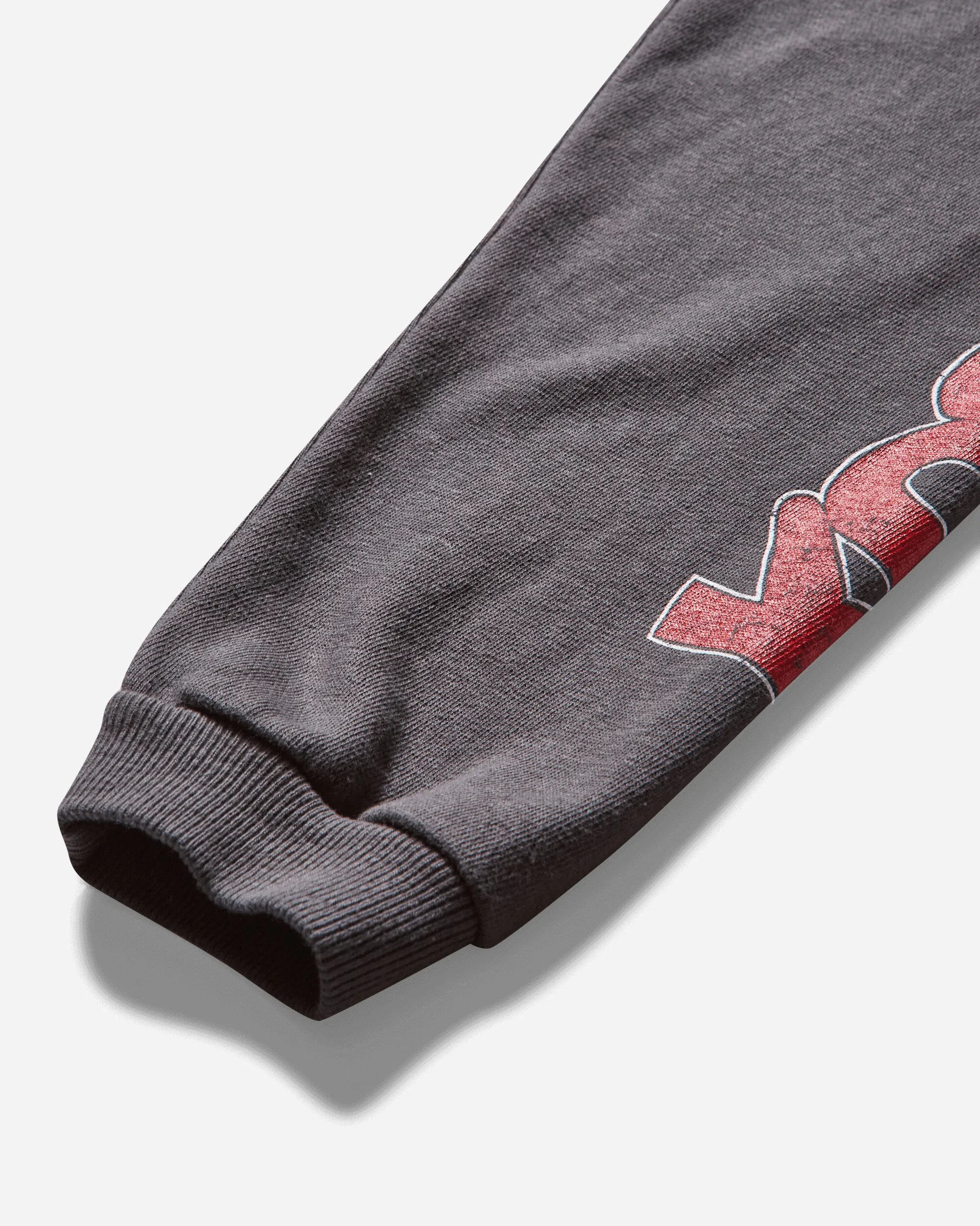 Men's SWT Knit Hoodie (Buster Peckish Rainbowy) Ink Black