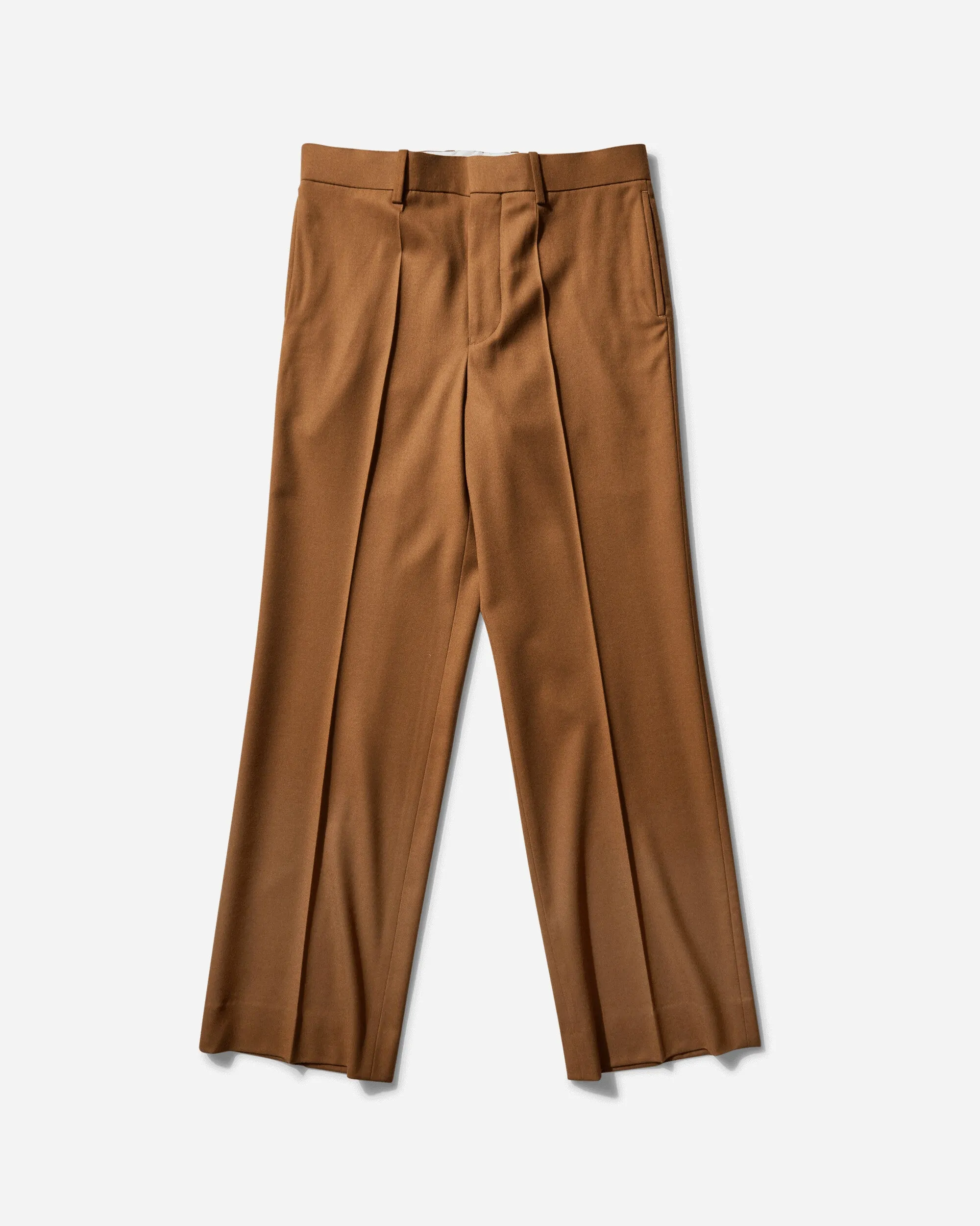 Men's Wool Tailored Pants Camel