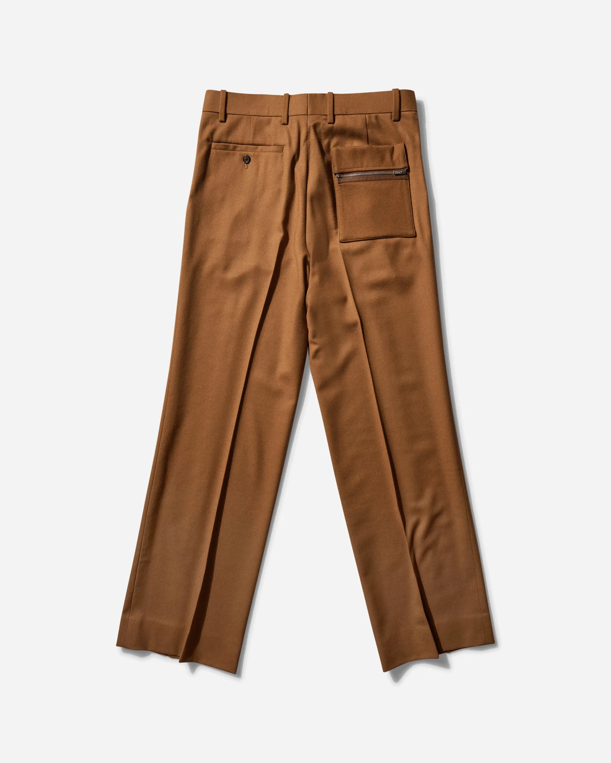 Men's Wool Tailored Pants Camel